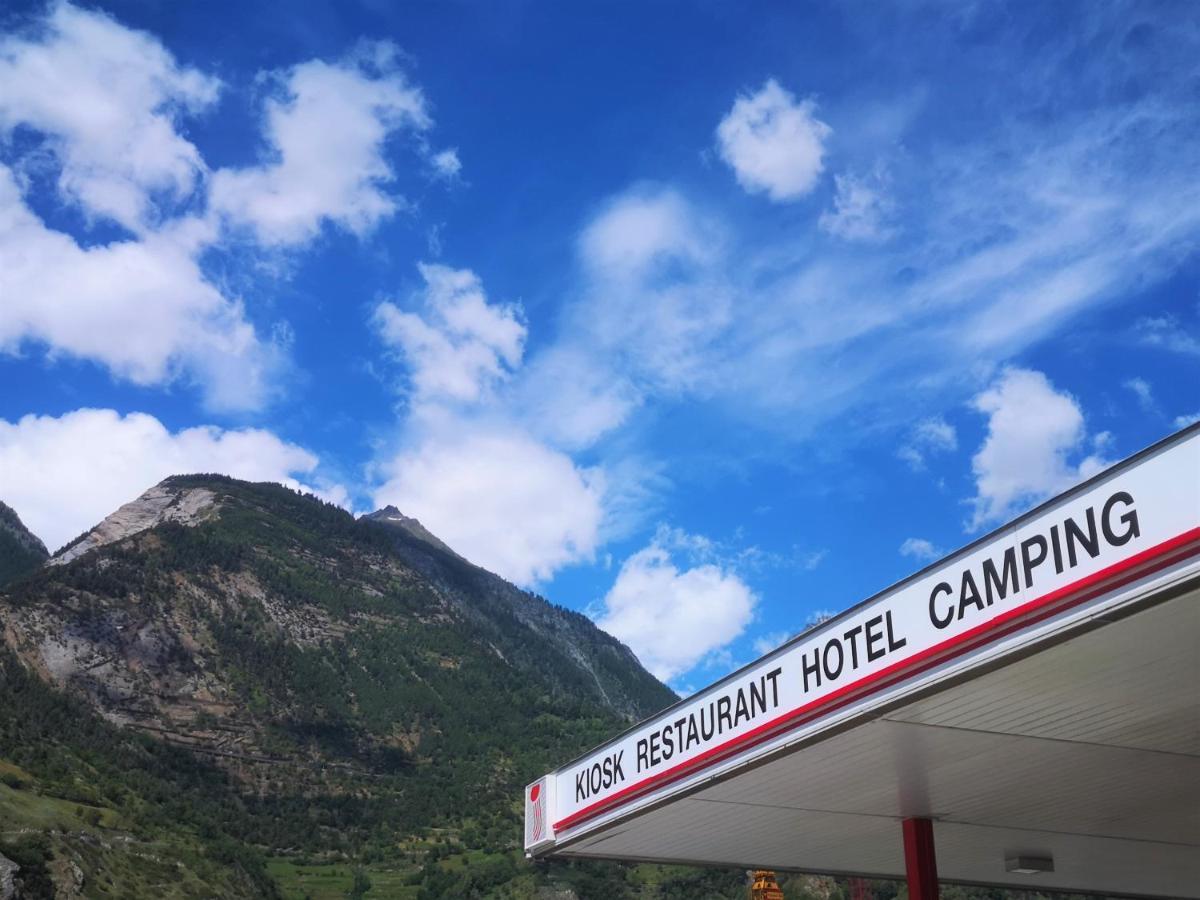 Simplonblick - Self Check-In Motel Raron Exterior foto